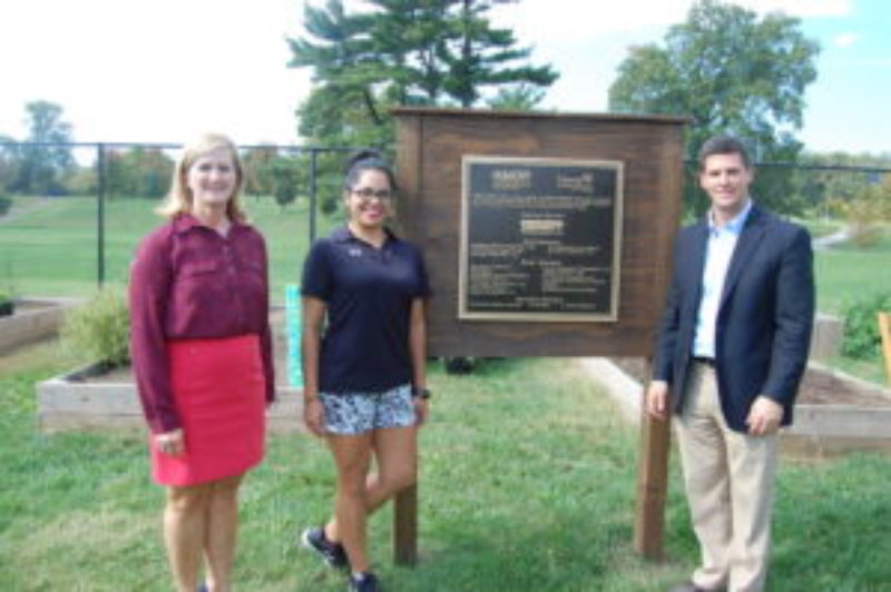 NAIOP Maryland dedicates plaque recognizing Community Service project for Living Classrooms Foundation
