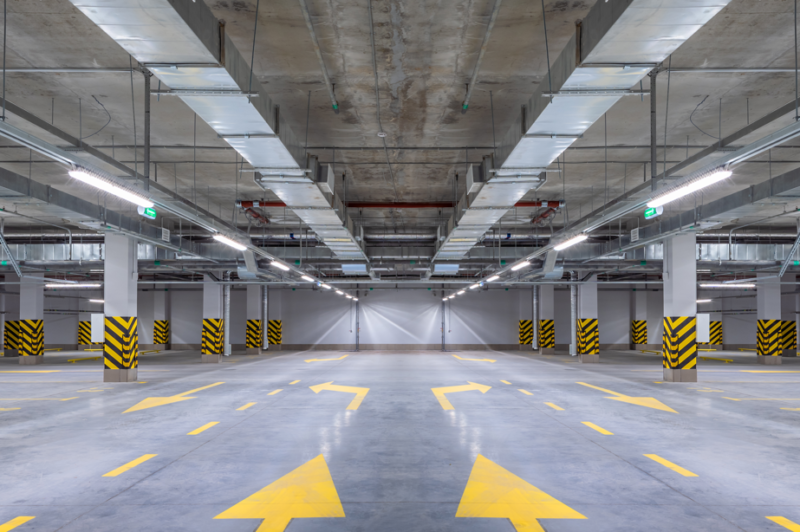 Under-used parking garages face new challenges and prospects